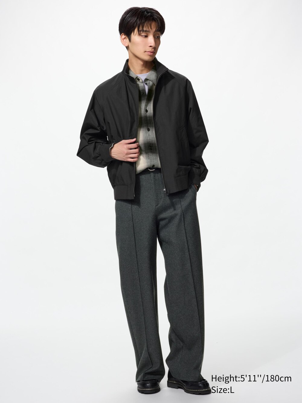 Женские брюки Uniqlo Brushed Jersey Wide Pants — фото 4