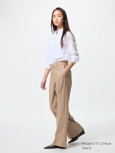 Smart Wide Trousers (Longer)