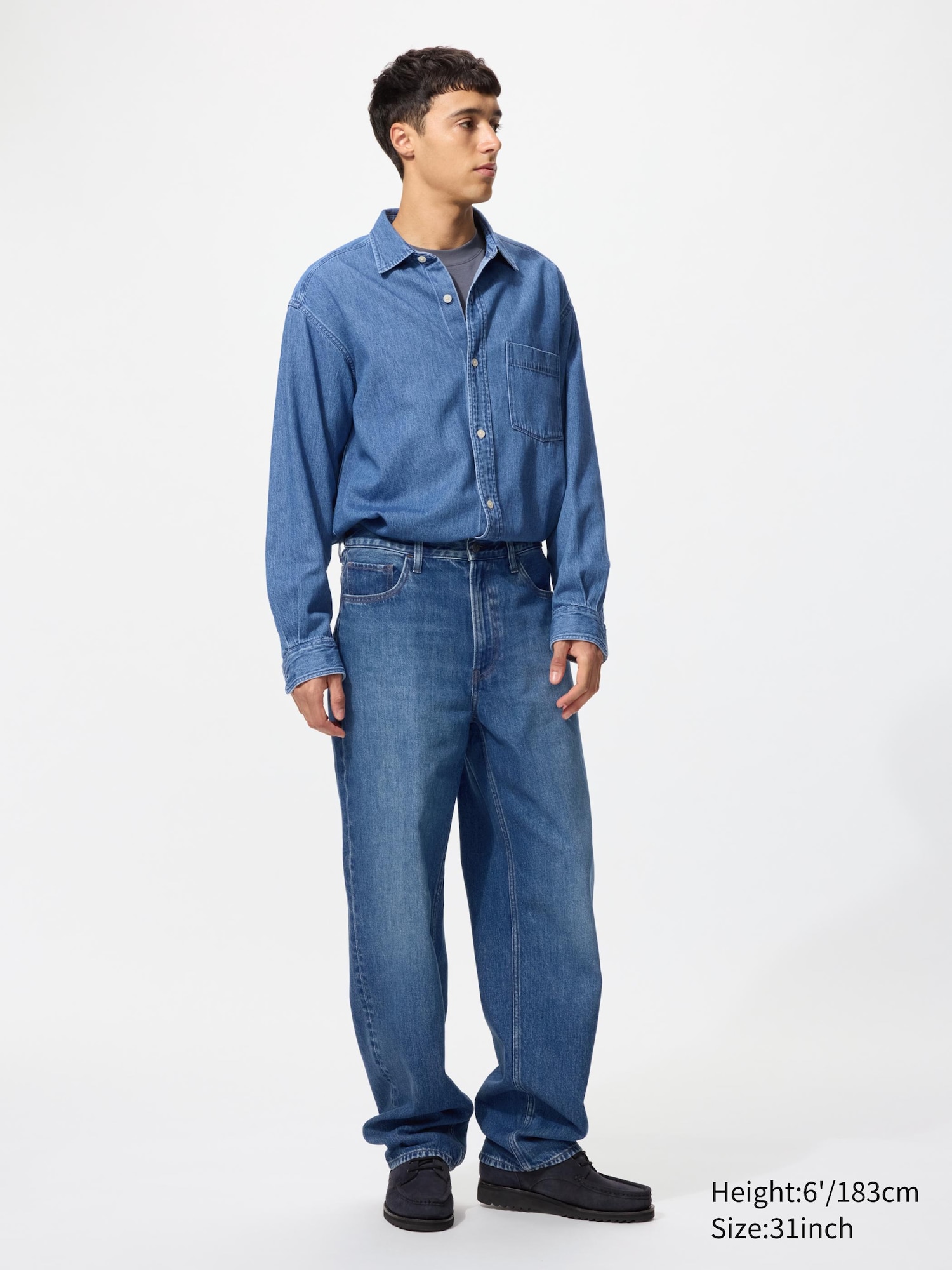 Wide Straight Jeans | Tall