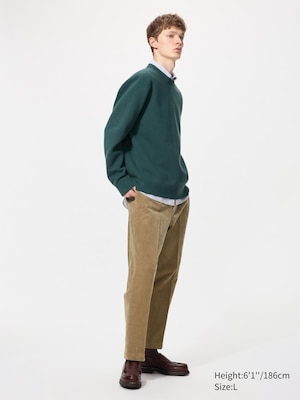Corduroy Smart Ankle Pants