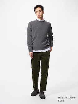 Corduroy Smart Ankle Pants