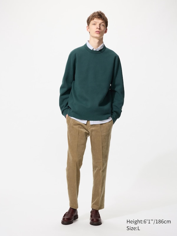 Corduroy Smart Ankle Pants