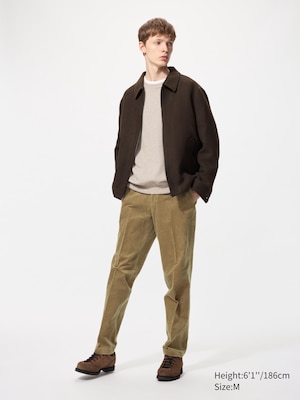 Corduroy Smart Ankle Pants | Tall