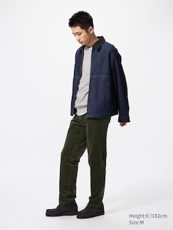 Corduroy Smart Ankle Pants | Tall