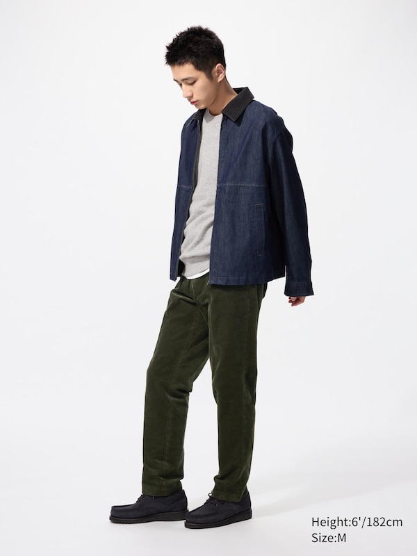 Corduroy Smart Ankle Pants | Tall