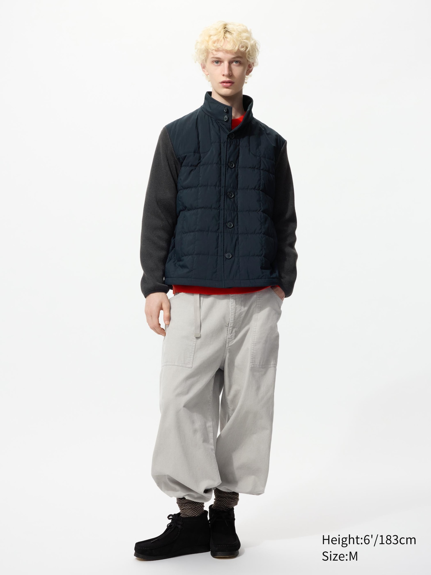 Men's Combination Quilted Jacket | UNIQLO US