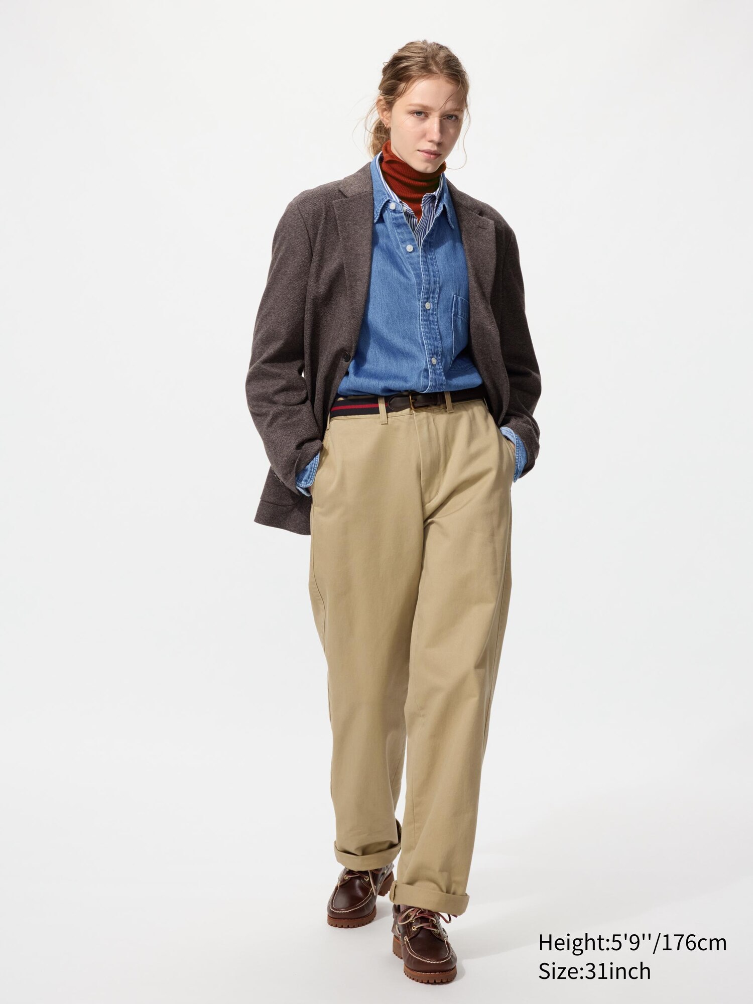 Men's Straight Chino Pants | Relaxed | UNIQLO US