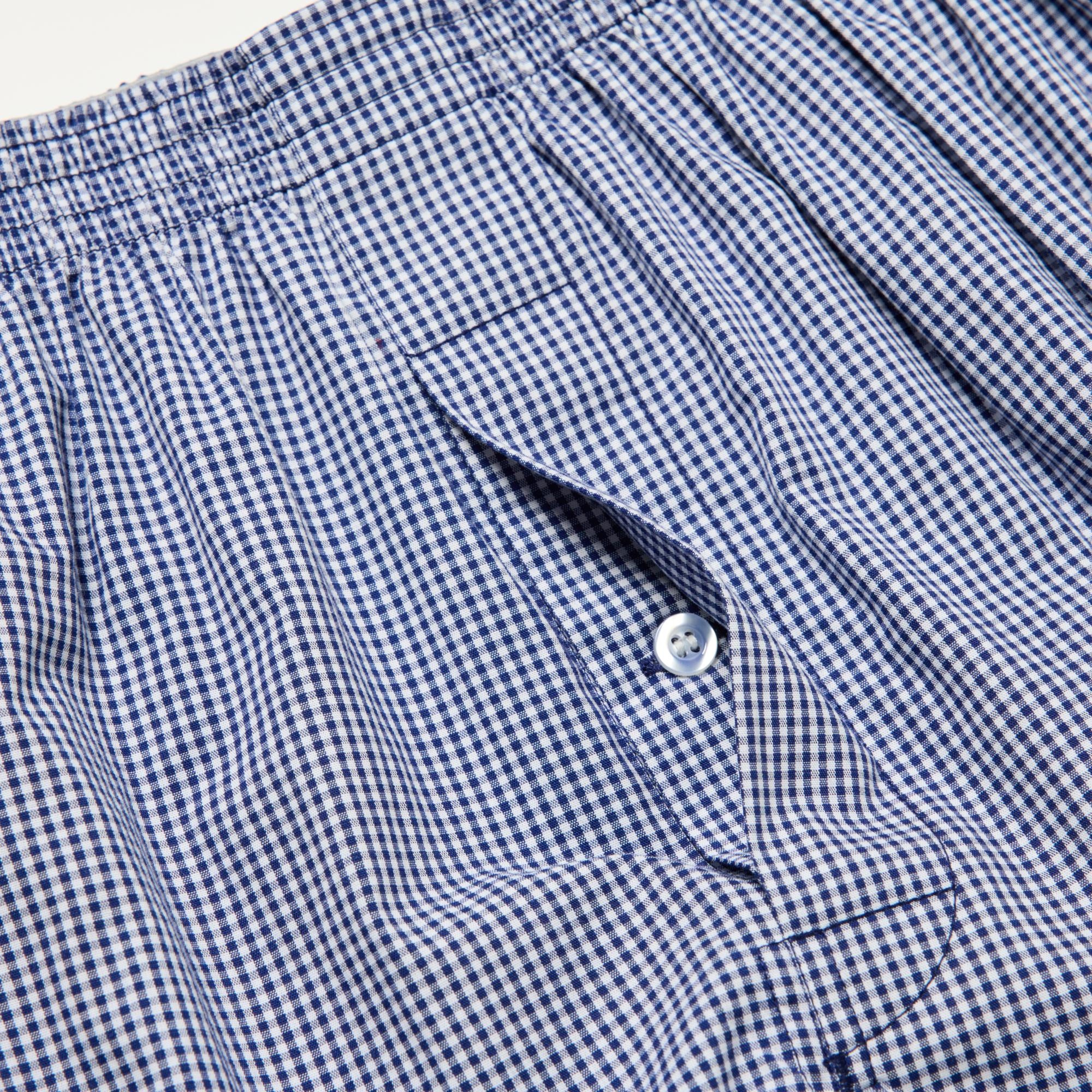 Sleek button-up fly front design. Side slits for easy movement.