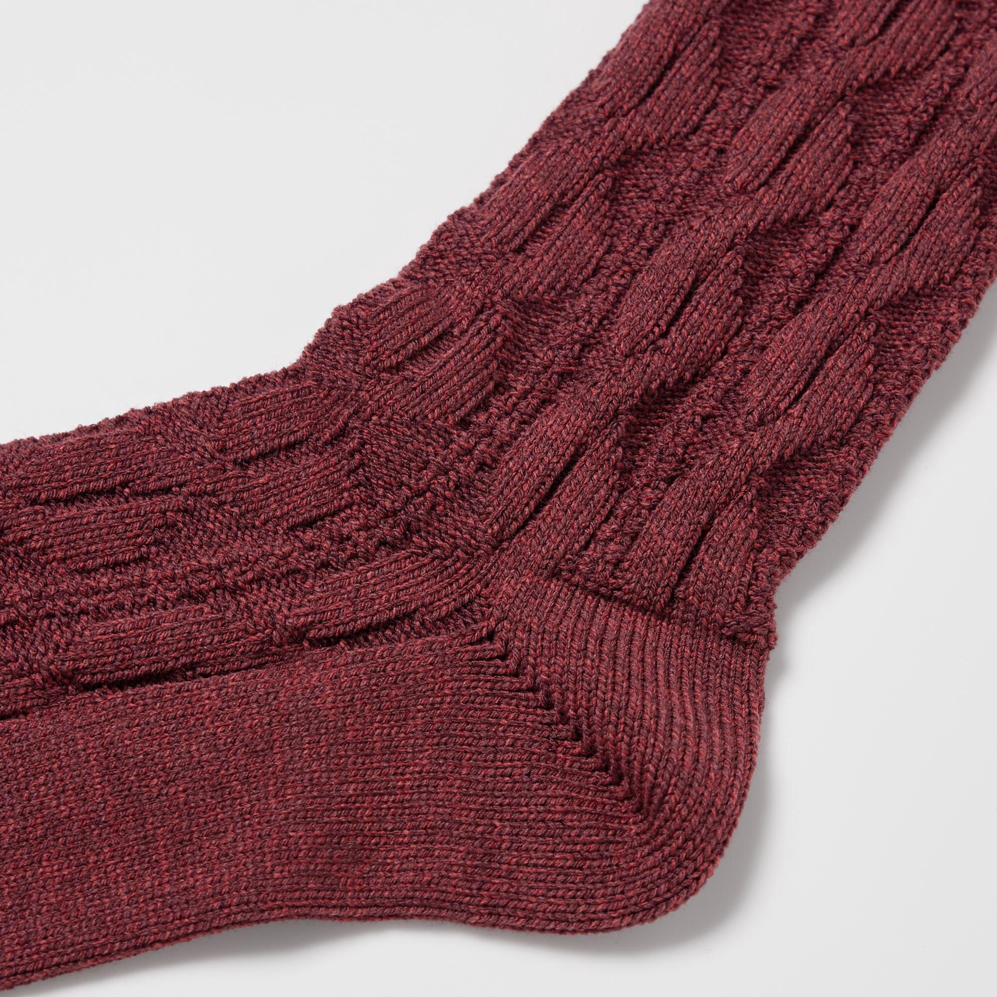 The toe and heel are reinforced to prevent holes and provide long-lasting wear.