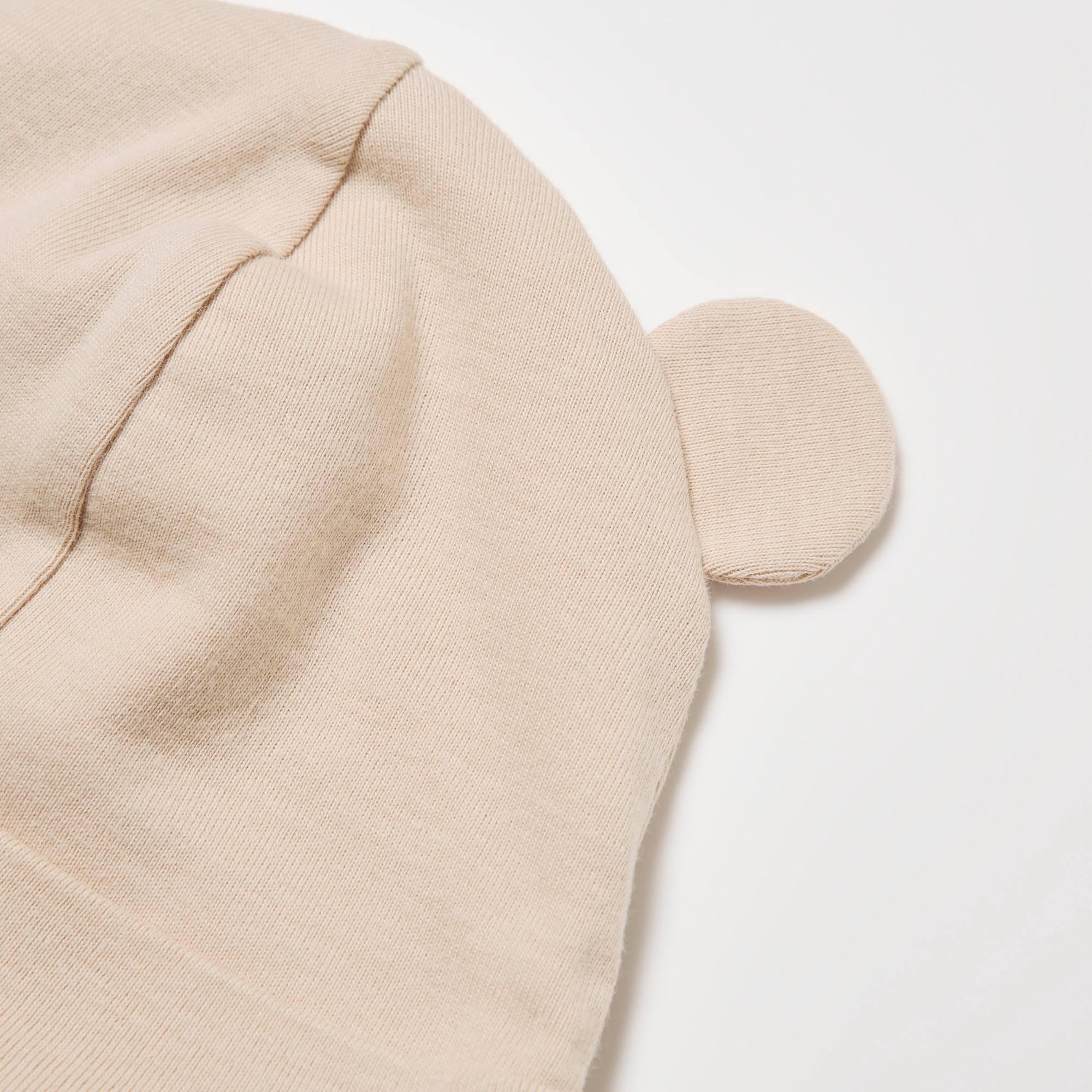 Cute design with ears. Quality care label placed where it won’t rub against your baby’s skin.