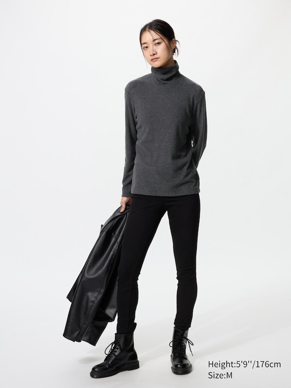 HEATTECH Fleece Turtleneck T-Shirt