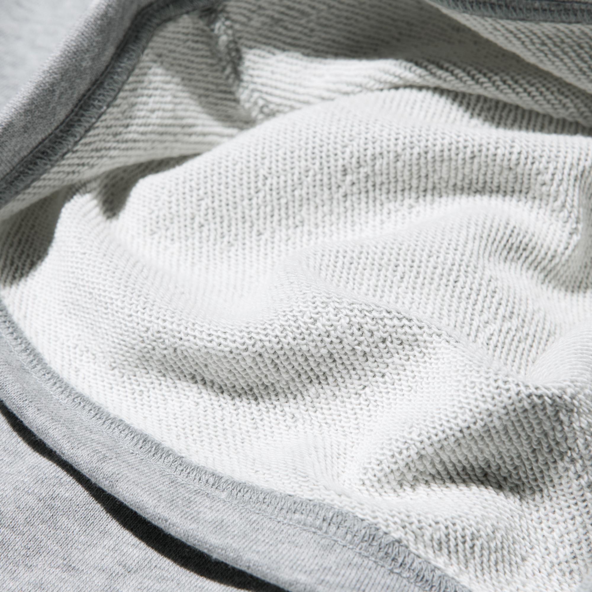 Main body made of soft fleece-lined fabric.