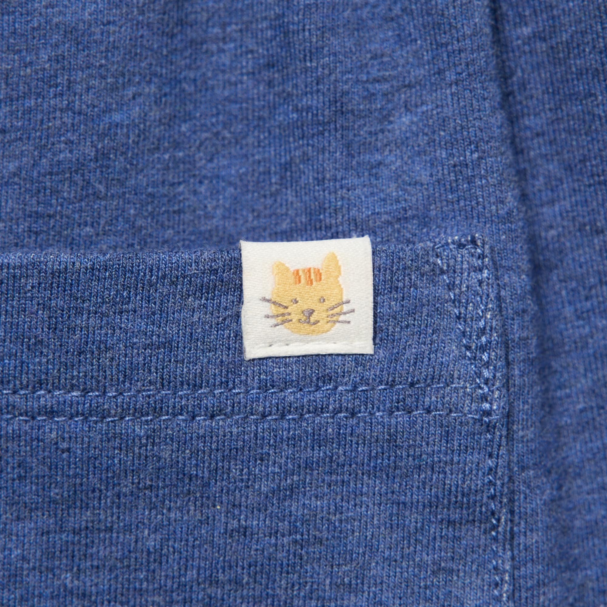 With a cute tag.