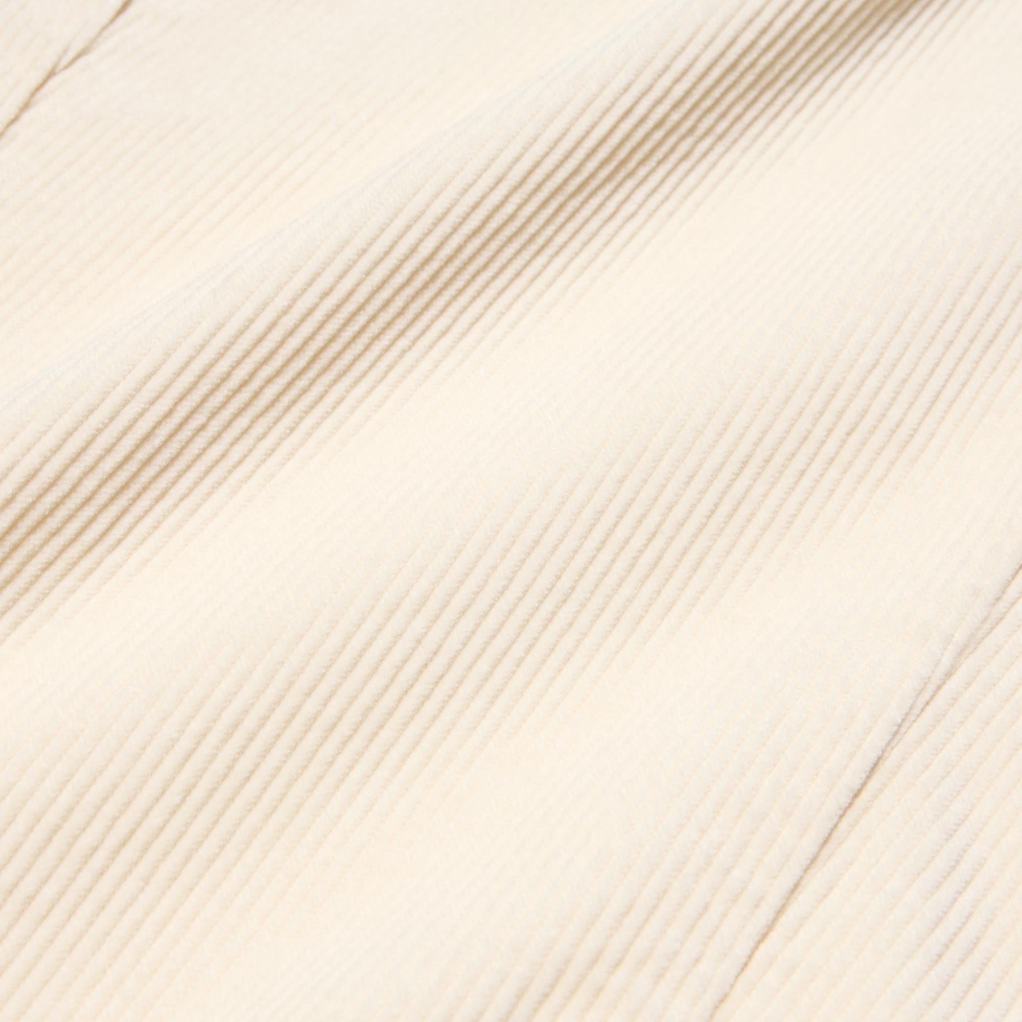 Wide-wale corduroy for a casual look.