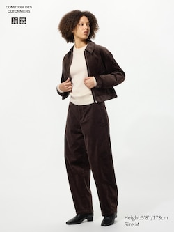 Corduroy Barrel Pants