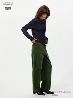 Corduroy Barrel Pants