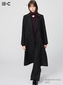 Double Breasted Long Coat