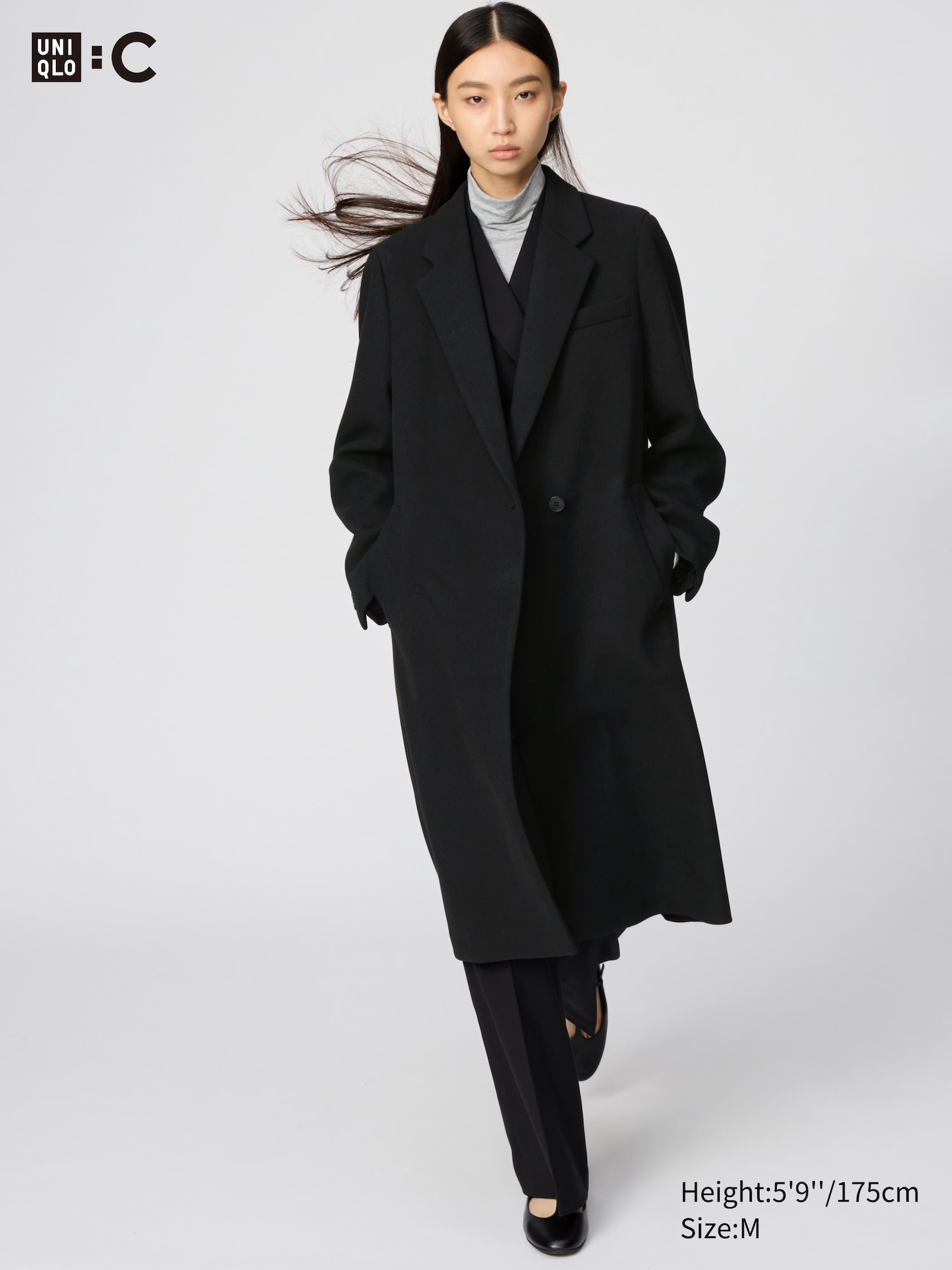 Double Face Wrap Coat | UNIQLO US