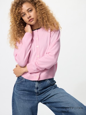Cashmere Short Cardigan