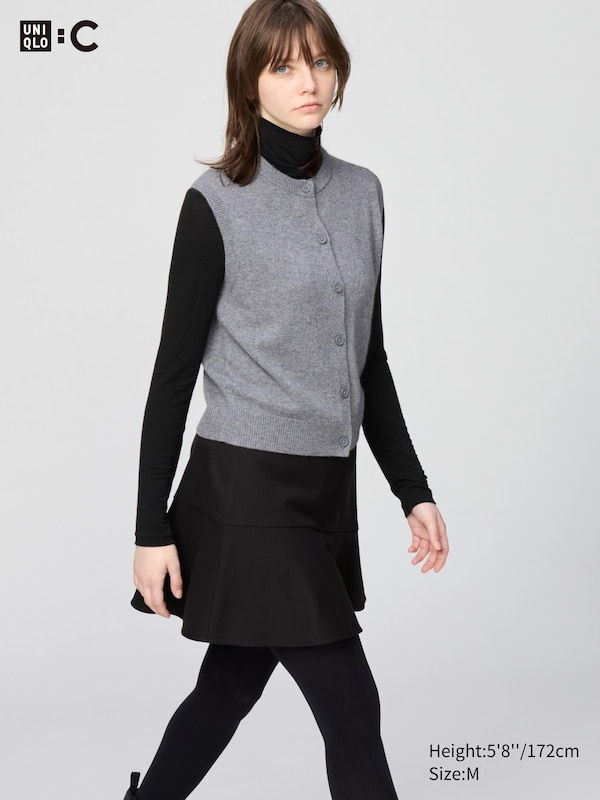 Cashmere Short Vest