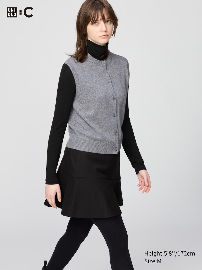 Cashmere Short Vest_03