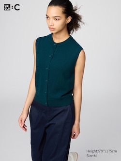 Cashmere Short Vest