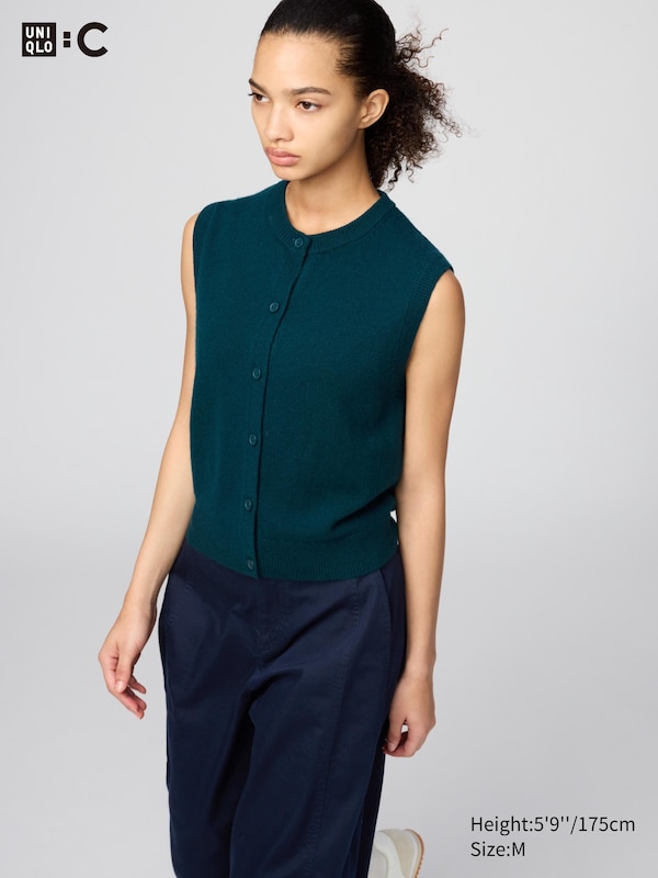 Cashmere Short Vest