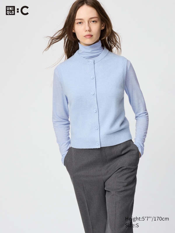 Cashmere Short Vest