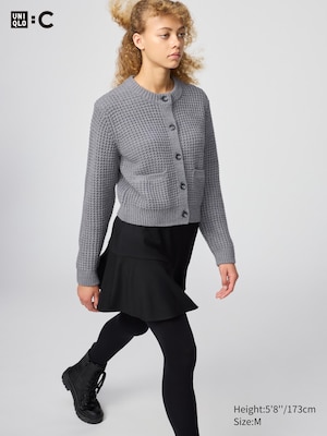 Waffle Knit Cardigan