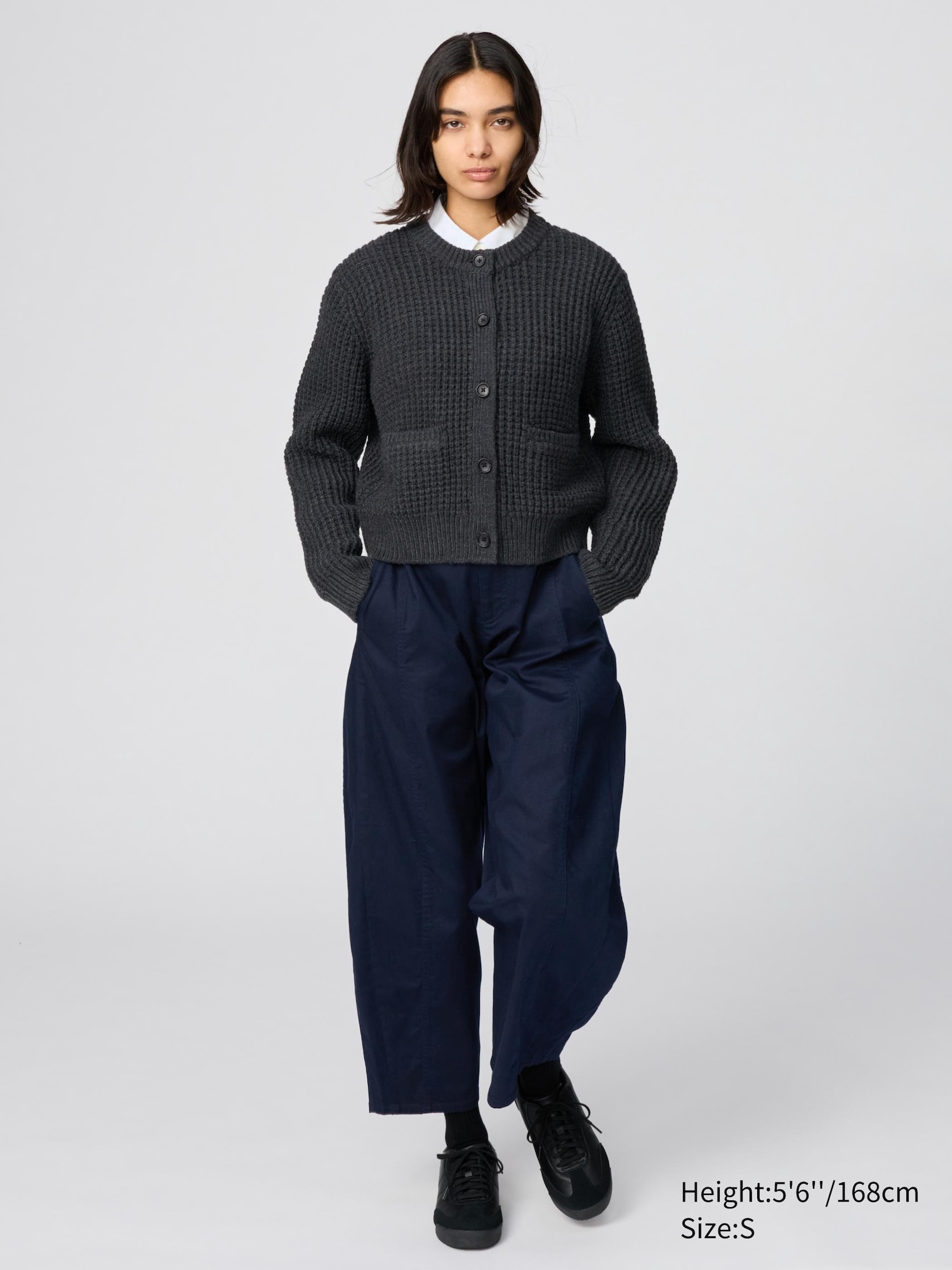 Waffle Knit Cardigan | UNIQLO US