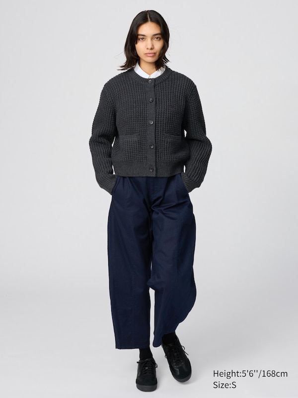 Waffle Knit Cardigan