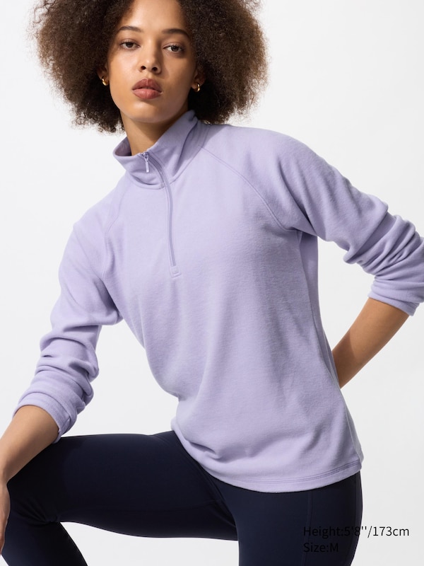 HEATTECH Stretch Fleece Half-Zip T-Shirt