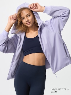 Windproof Fleece Reversible Full-Zip Hoodie