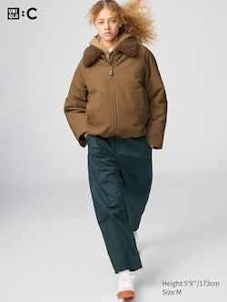 Cotton Barrel Ankle Pants