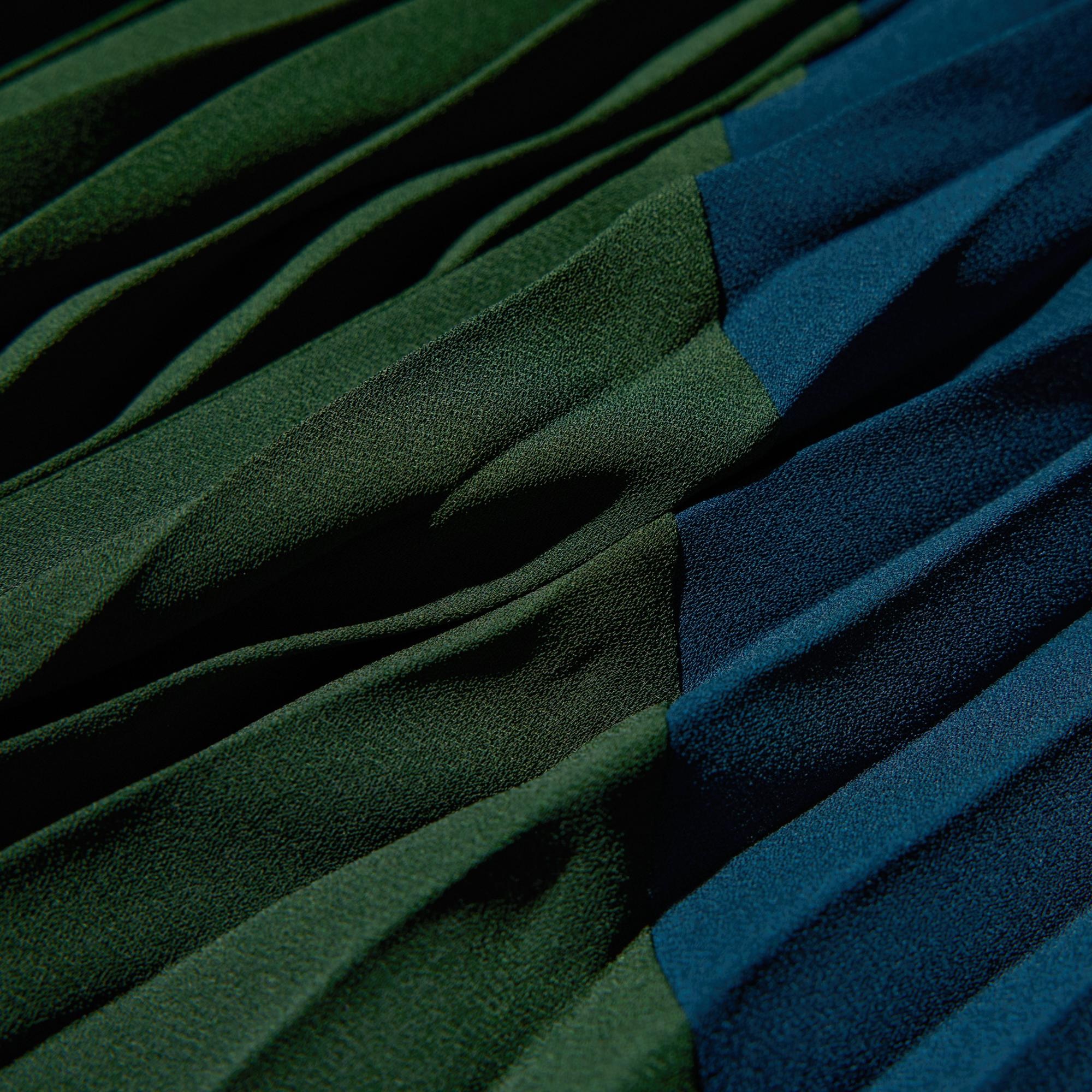 Wrinkle-resistant polyester fabric.