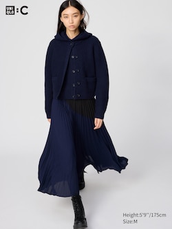 Pleated Long Skirt