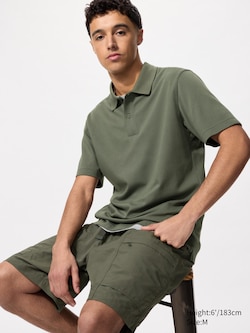 AIRism Cotton Pique Polo Shirt