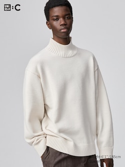 Low Gauge High Neck Sweater