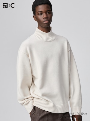 Low Gauge High Neck Sweater
