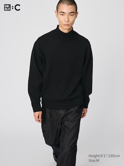 Low Gauge High Neck Sweater
