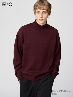 Low Gauge High Neck Sweater