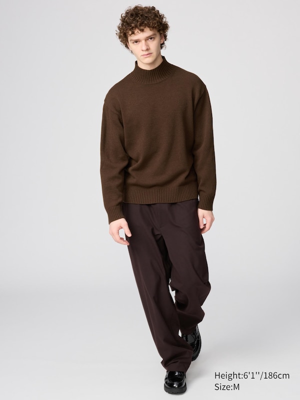 Low Gauge High Neck Sweater