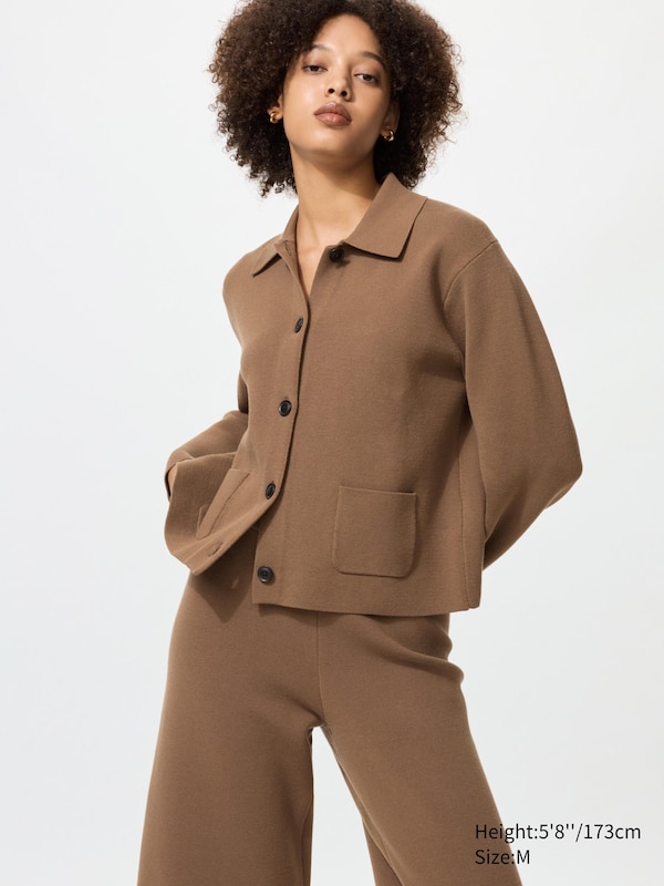 Milano Ribbed Knitted Jacket
