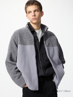 Fleece Full-Zip Jacket | Color Block