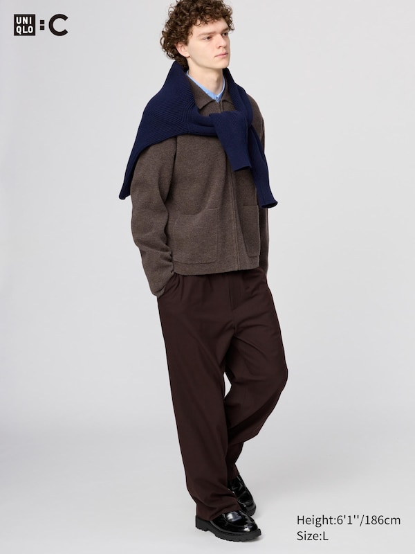 Easy Wide Tapered Pants