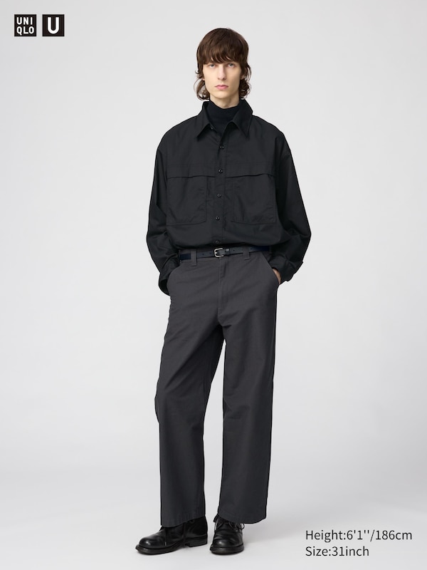 Wide Straight Pants