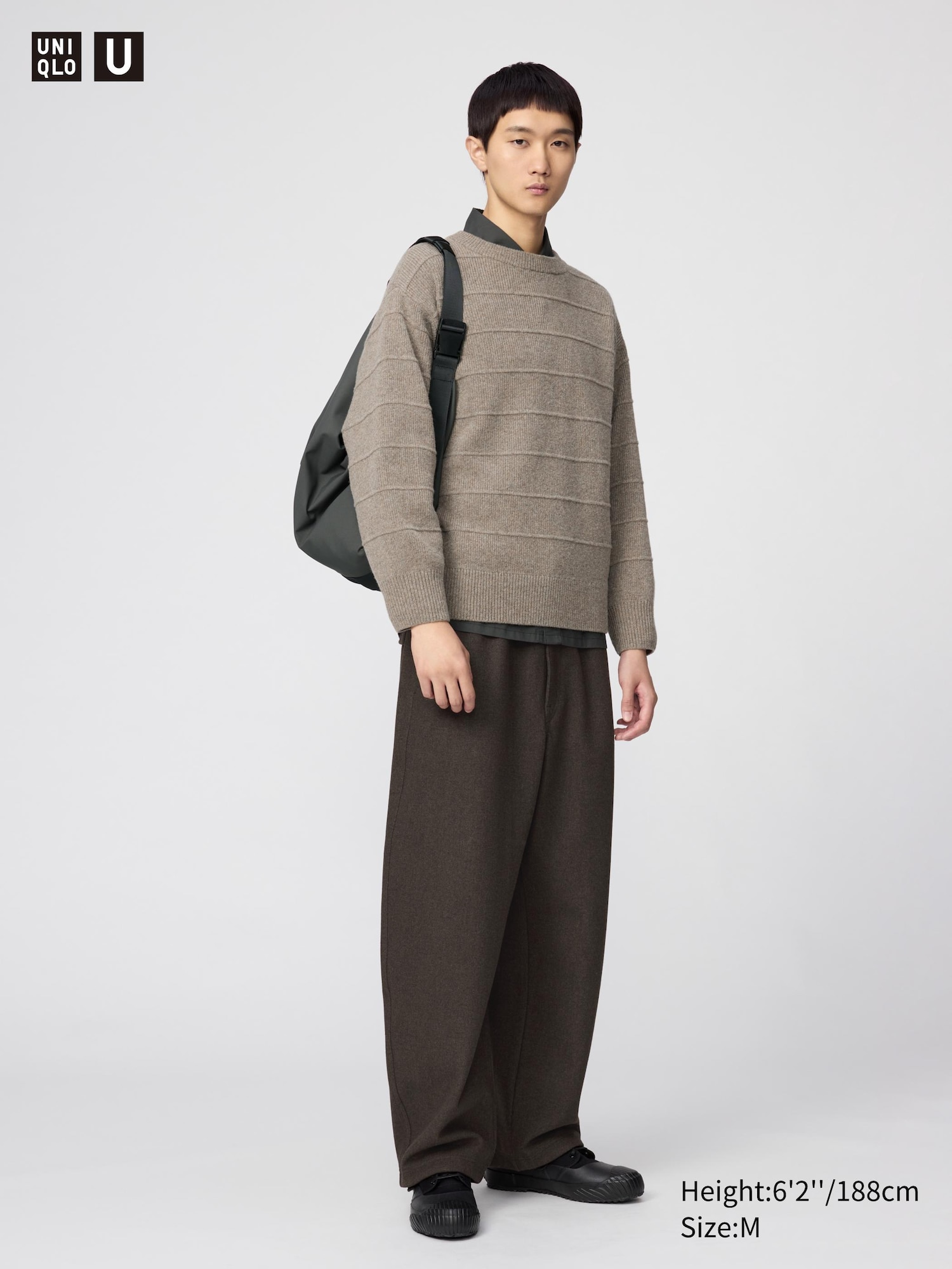 Brushed Wide Sweatpants - thumbnail 5