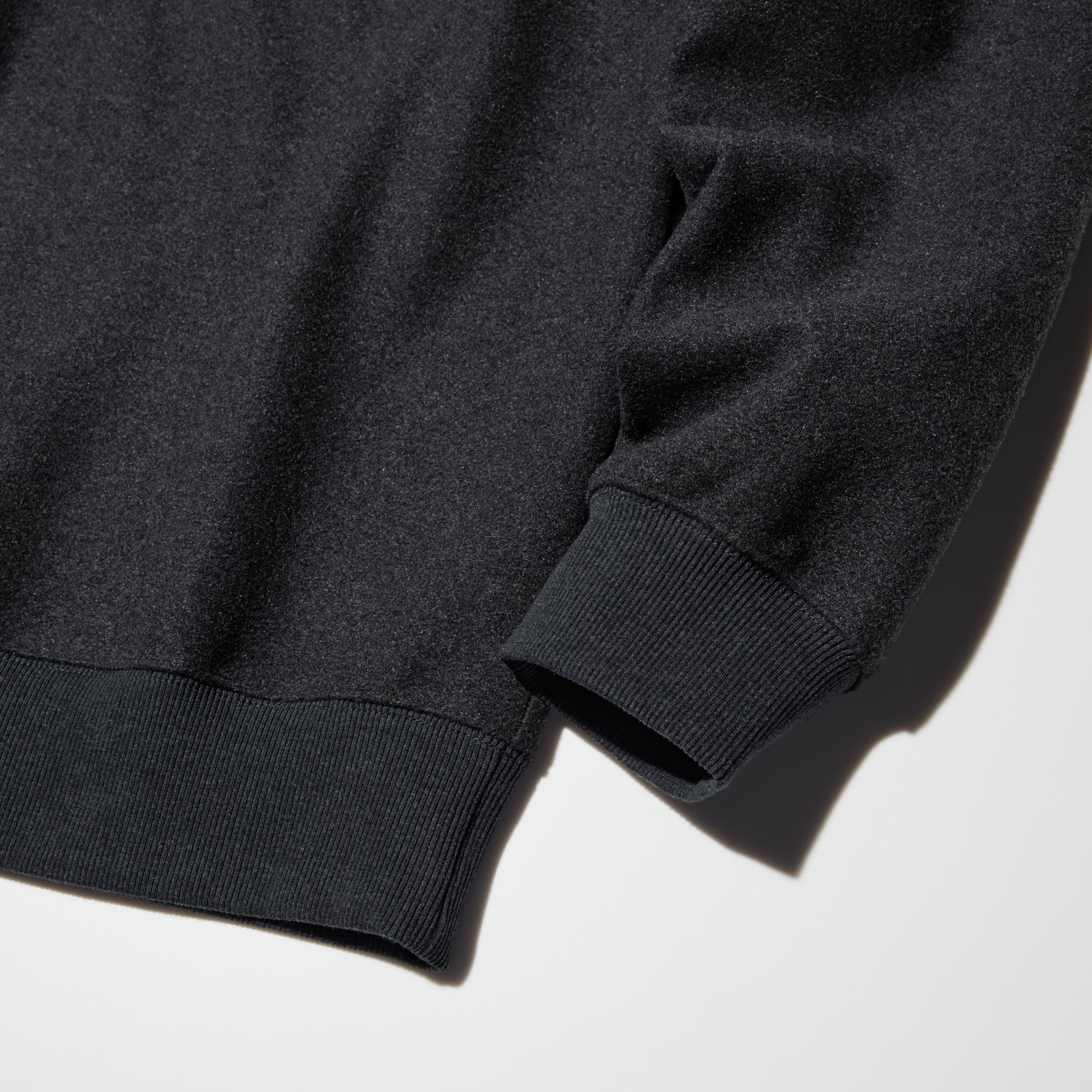 Ribbed cuffs and hem for a snug fit.