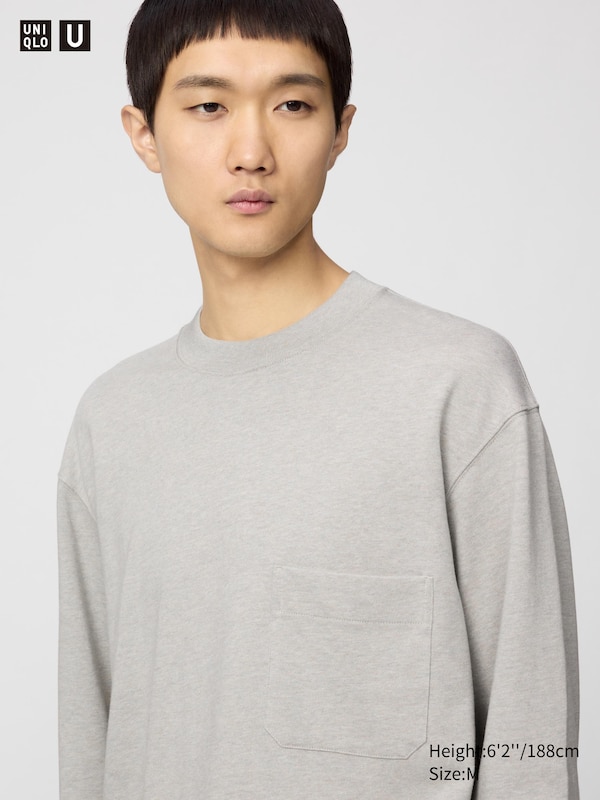 Crew Neck T-Shirt | Long Sleeve