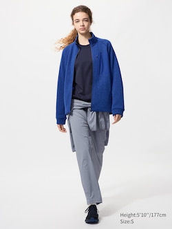 Knitted Fleece Full-Zip Jacket